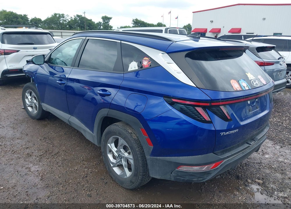 2022 HYUNDAI TUCSON SEL VIN: 5NMJB3AE1NH151169