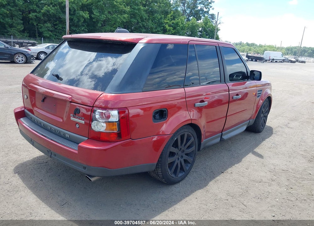 2006 LAND ROVER RANGE ROVER SPORT SUPERCHARGED VIN: SALSH23466A971544