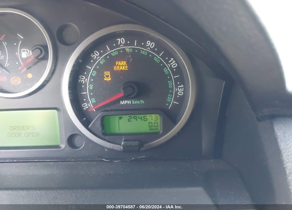 2006 LAND ROVER RANGE ROVER SPORT SUPERCHARGED VIN: SALSH23466A971544
