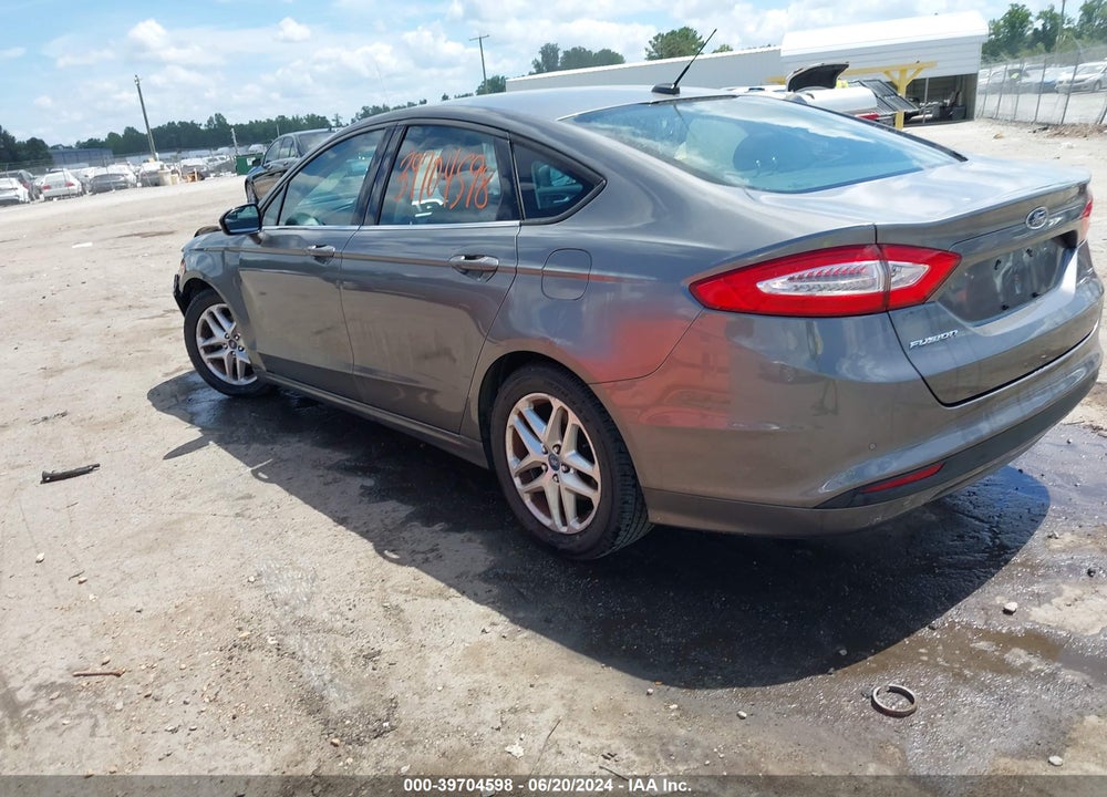 2013 FORD FUSION SE VIN: 3FA6P0H72DR165390