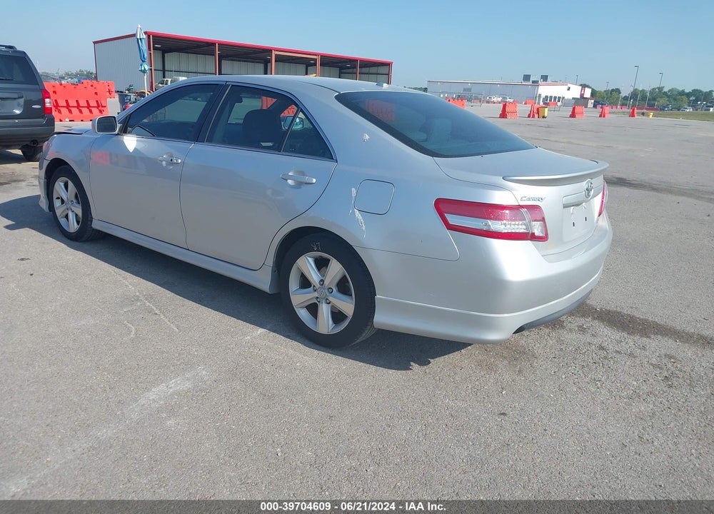 2011 TOYOTA CAMRY SE V6 VIN: 4T1BK3EK8BU612503