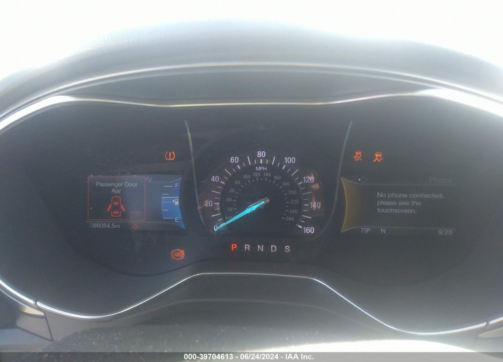 2017 FORD FUSION SE VIN: 3FA6P0H95HR211396