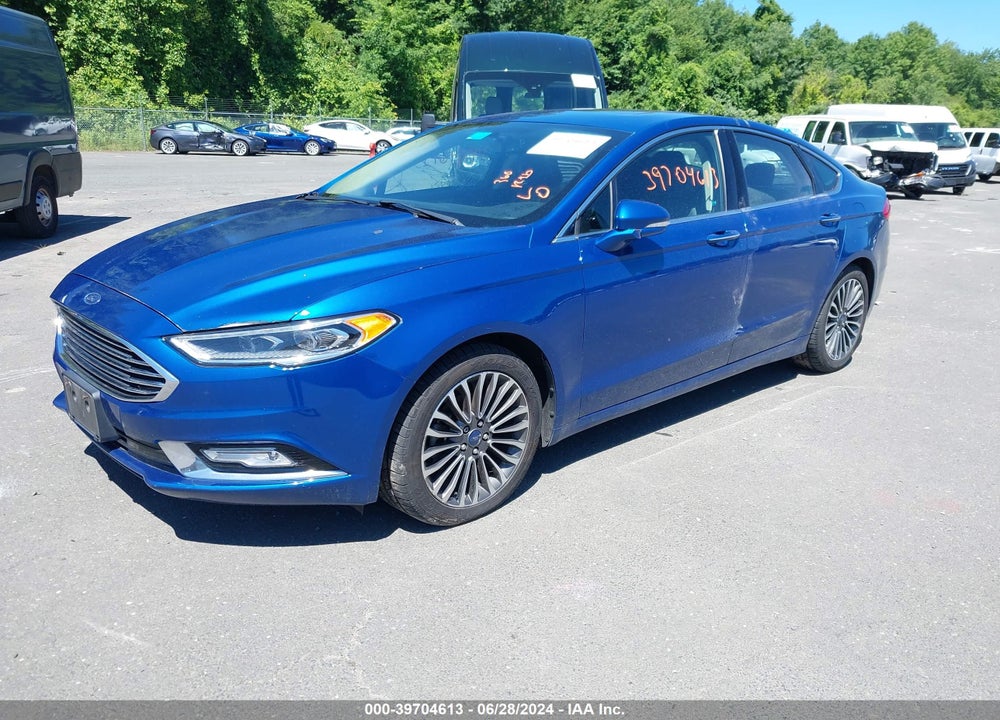 2017 FORD FUSION SE VIN: 3FA6P0H95HR211396