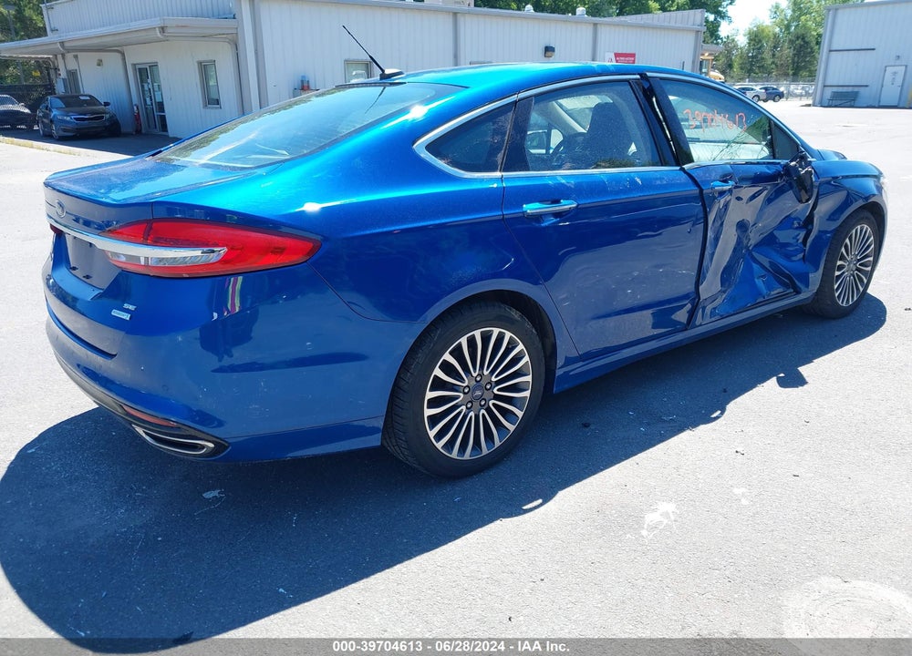 2017 FORD FUSION SE VIN: 3FA6P0H95HR211396