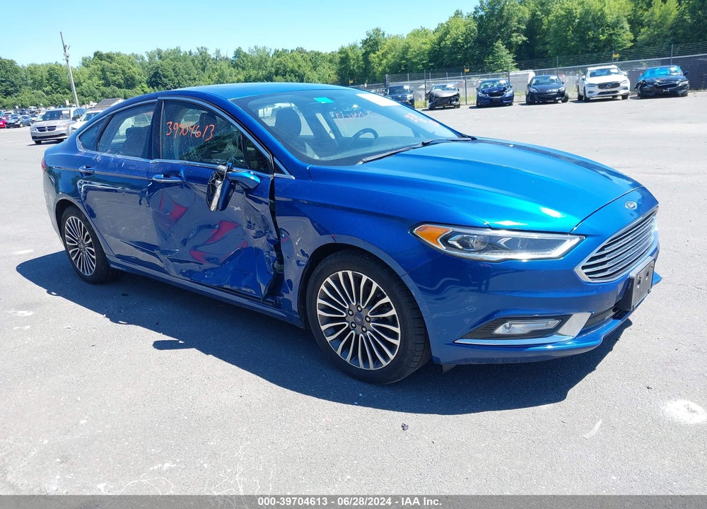 2017 FORD FUSION SE VIN: 3FA6P0H95HR211396