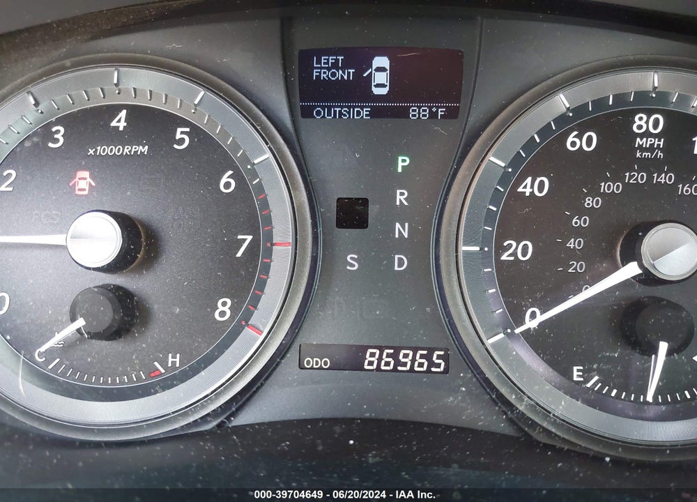 2007 LEXUS ES 350 VIN: JTHBJ46G472092941