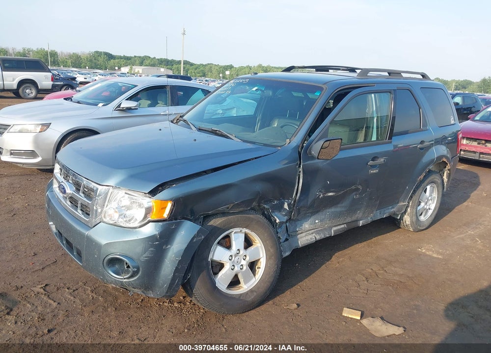 2011 FORD ESCAPE XLT AUTOMATIC VIN: 1FMCU0D7XBKA51517