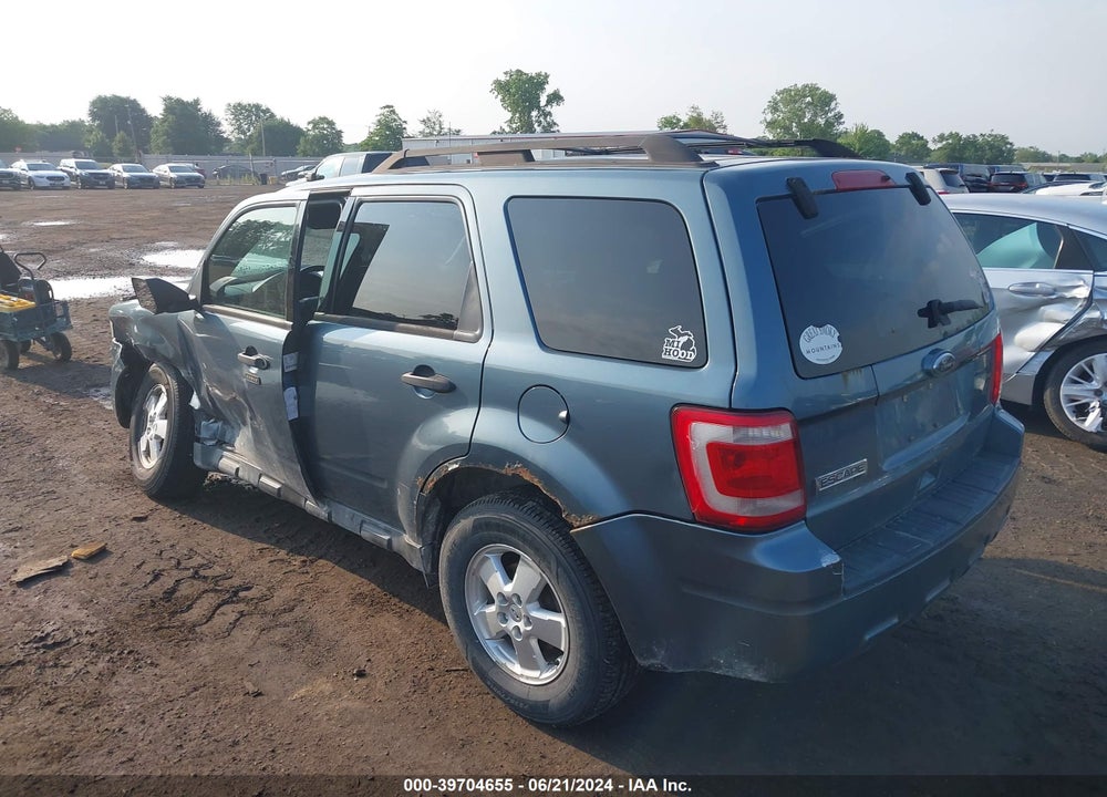2011 FORD ESCAPE XLT AUTOMATIC VIN: 1FMCU0D7XBKA51517