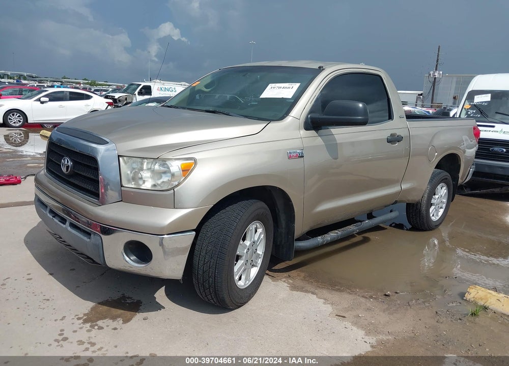 2007 TOYOTA TUNDRA BASE 5.7L V8 VIN: 5TFKV52137X001867