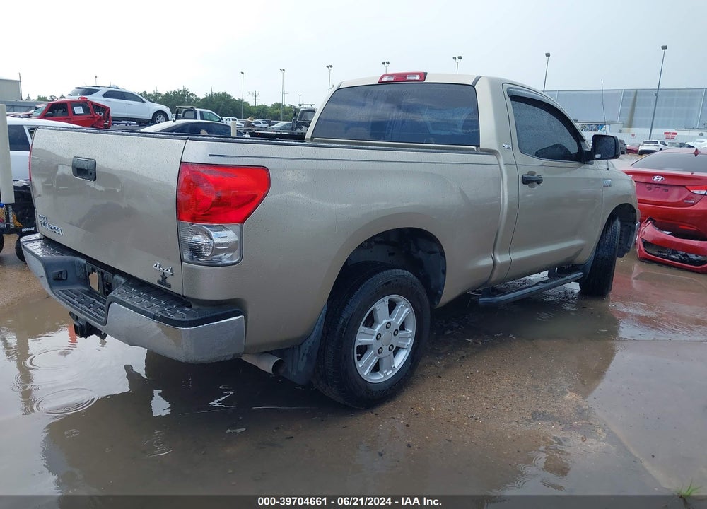 2007 TOYOTA TUNDRA BASE 5.7L V8 VIN: 5TFKV52137X001867