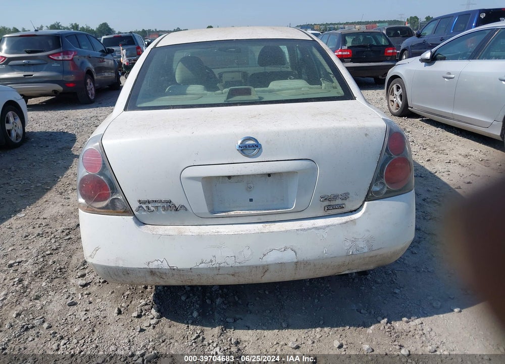 2006 NISSAN ALTIMA 2.5 S VIN: 1N4AL11D16C266658
