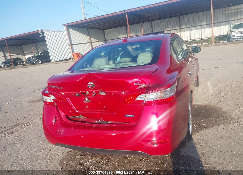 2013 NISSAN SENTRA SL VIN: 3N1AB7AP7DL748792