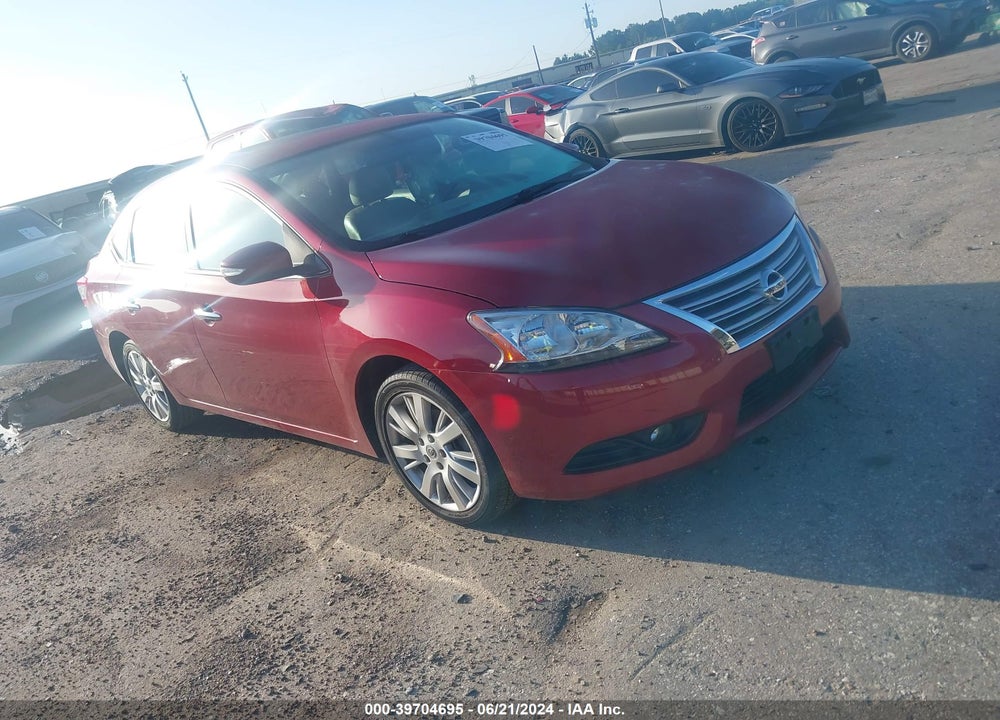 2013 NISSAN SENTRA SL VIN: 3N1AB7AP7DL748792