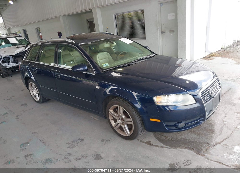 2006 AUDI A4 3.2 AVANT VIN: WAUKH78E16A163265