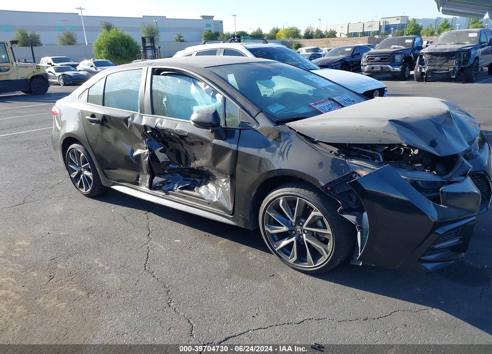 2022 TOYOTA COROLLA SE VIN: 5YFS4MCE4NP107660