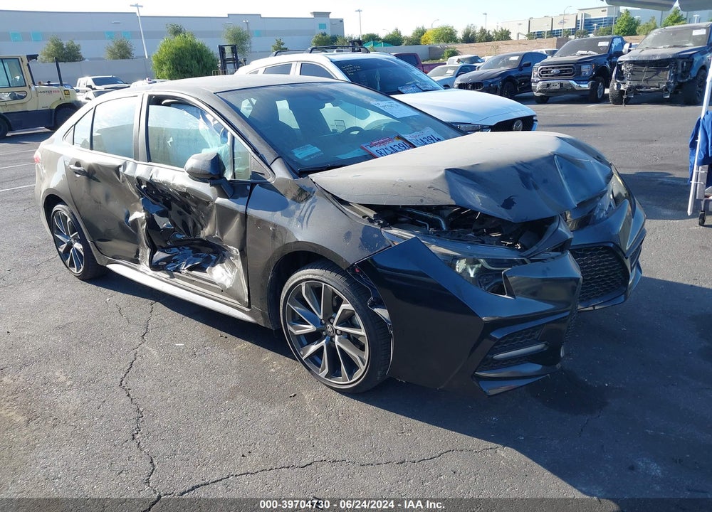 2022 TOYOTA COROLLA SE VIN: 5YFS4MCE4NP107660