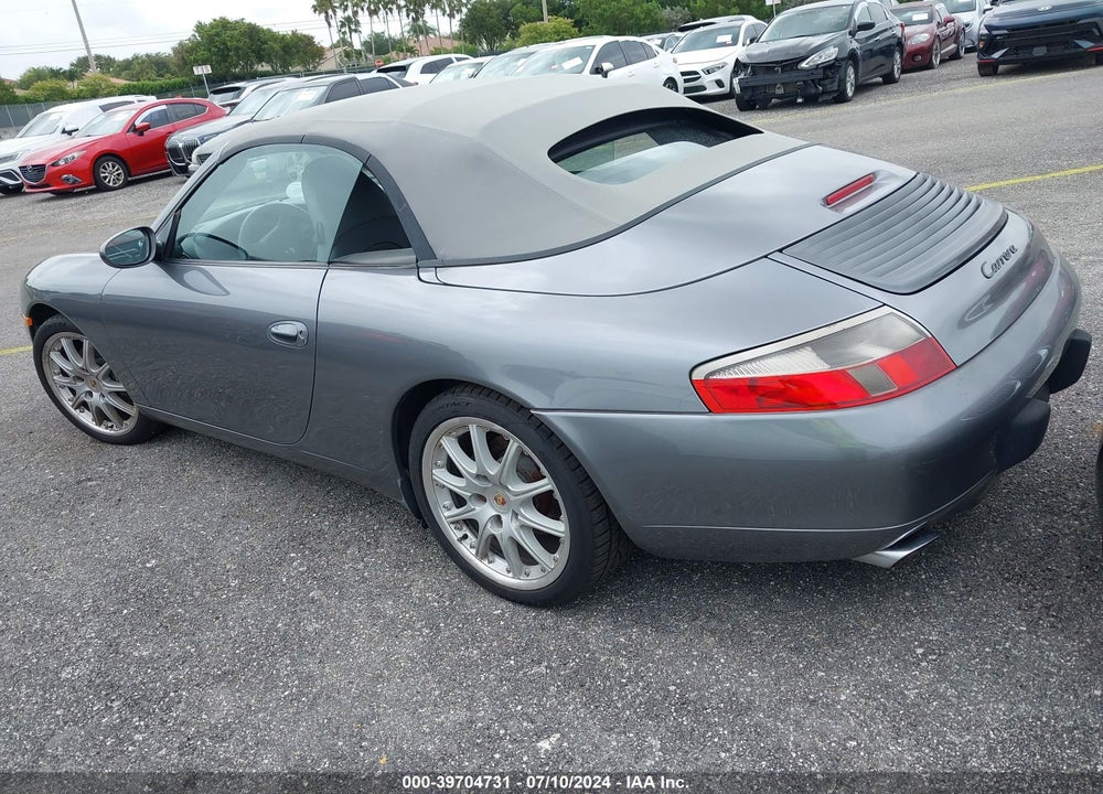 2001 PORSCHE 911 CARRERA /CARRERA 4 VIN: WP0CA29911S653627
