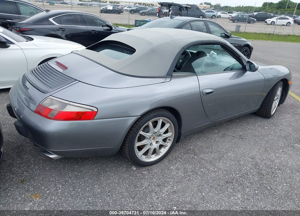 2001 PORSCHE 911 CARRERA /CARRERA 4 VIN: WP0CA29911S653627
