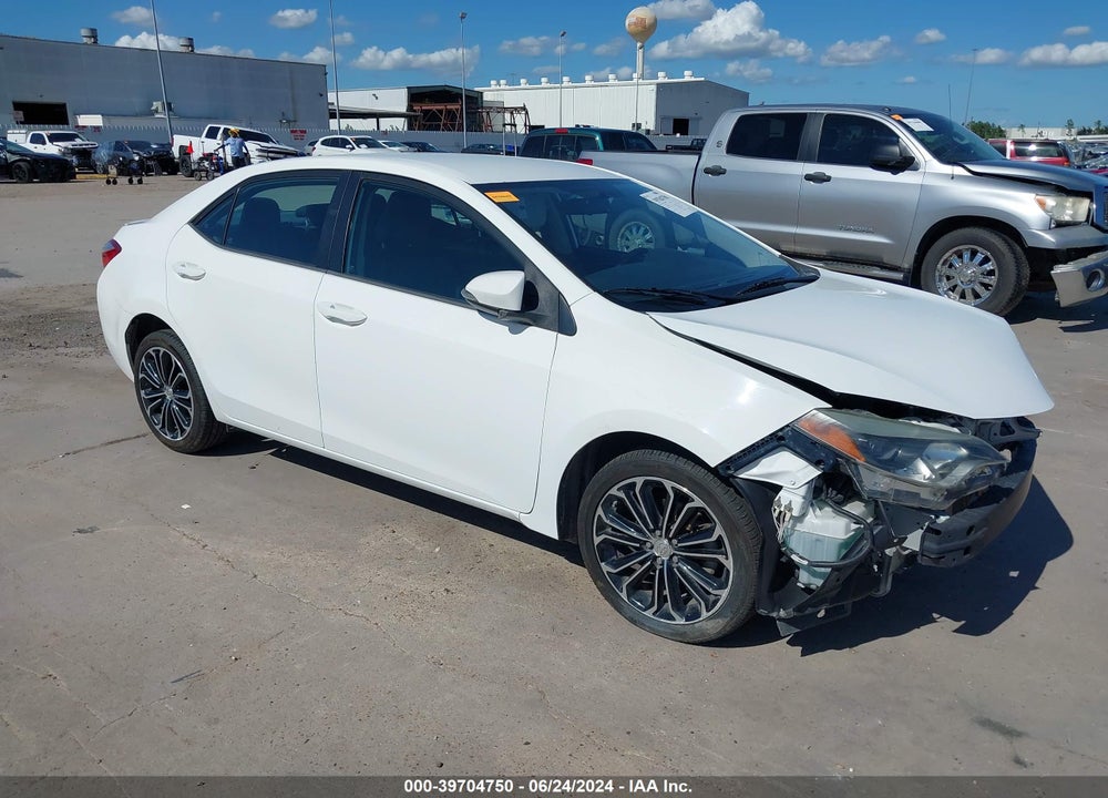 2014 TOYOTA COROLLA S PLUS VIN: 5YFBURHEXEP154245