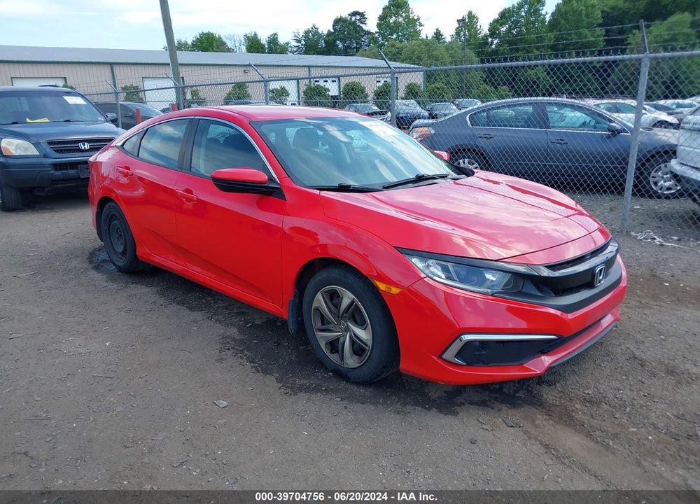 2019 HONDA CIVIC LX VIN: 2HGFC2F67KH507521