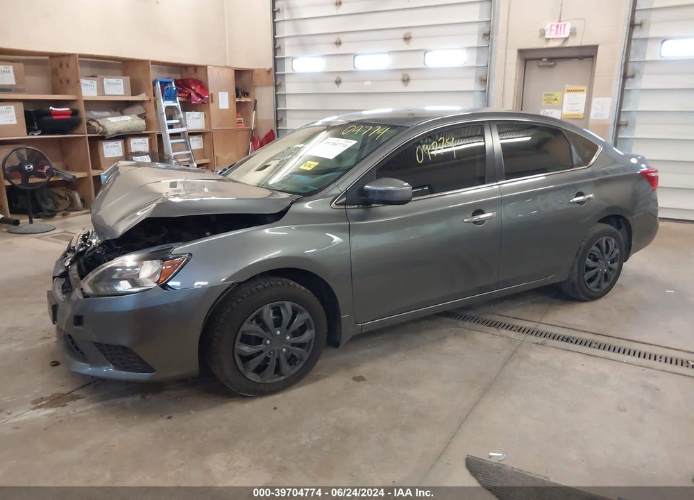 2019 NISSAN SENTRA S VIN: 3N1AB7APXKY320540
