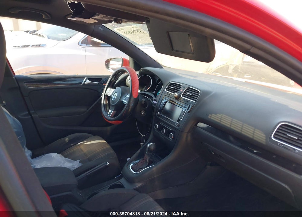 2013 VOLKSWAGEN GTI 4-DOOR VIN: WVWHD7AJ5DW117437