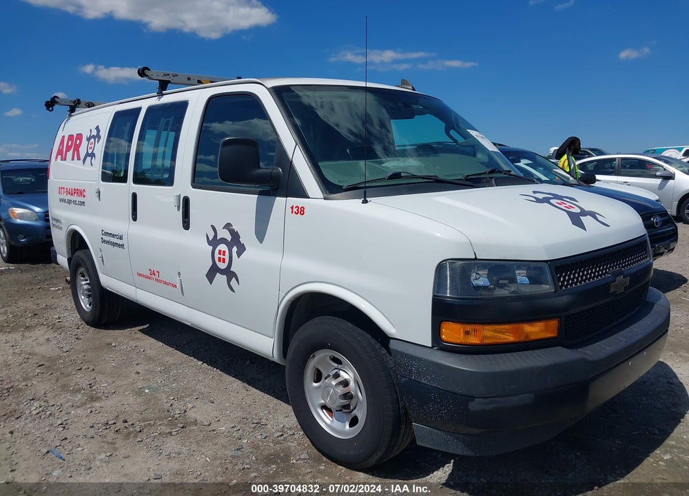2019 CHEVROLET EXPRESS 2500 WORK VAN VIN: 1GCWGAFP9K1245229