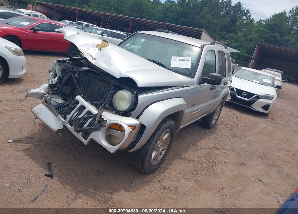 2004 JEEP LIBERTY LIMITED EDITION VIN: 1J4GK58KX4W111244