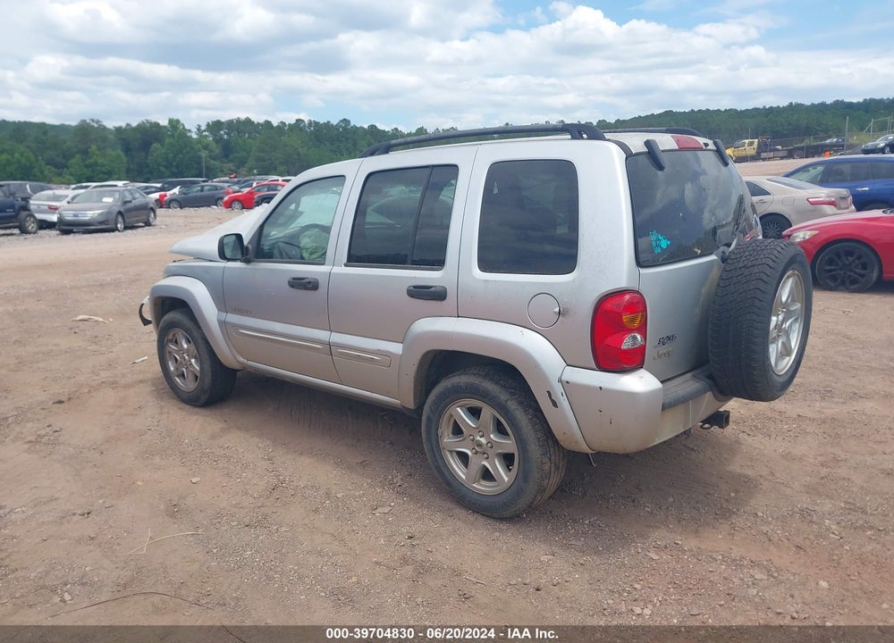 2004 JEEP LIBERTY LIMITED EDITION VIN: 1J4GK58KX4W111244