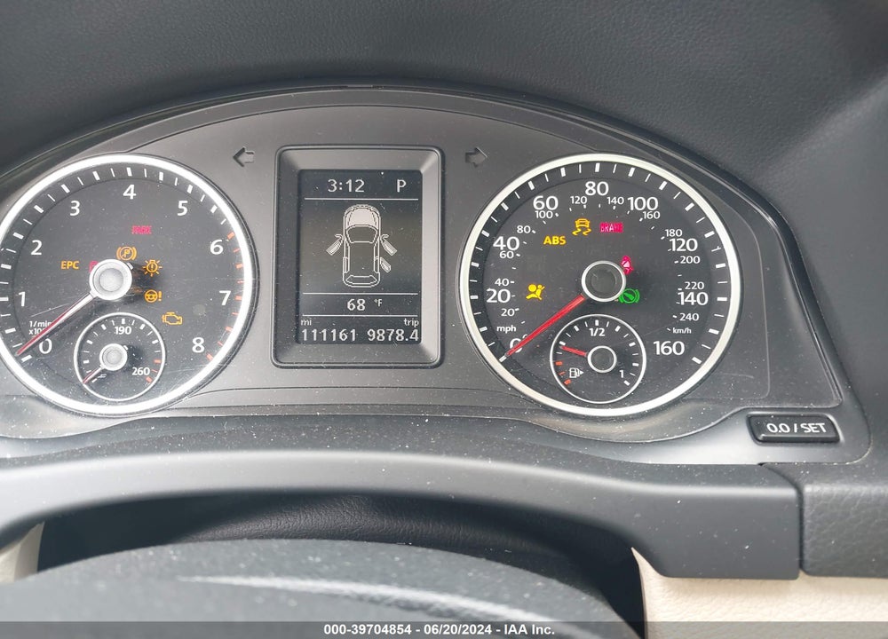 2016 VOLKSWAGEN TIGUAN SE VIN: WVGAV7AX5GW069120