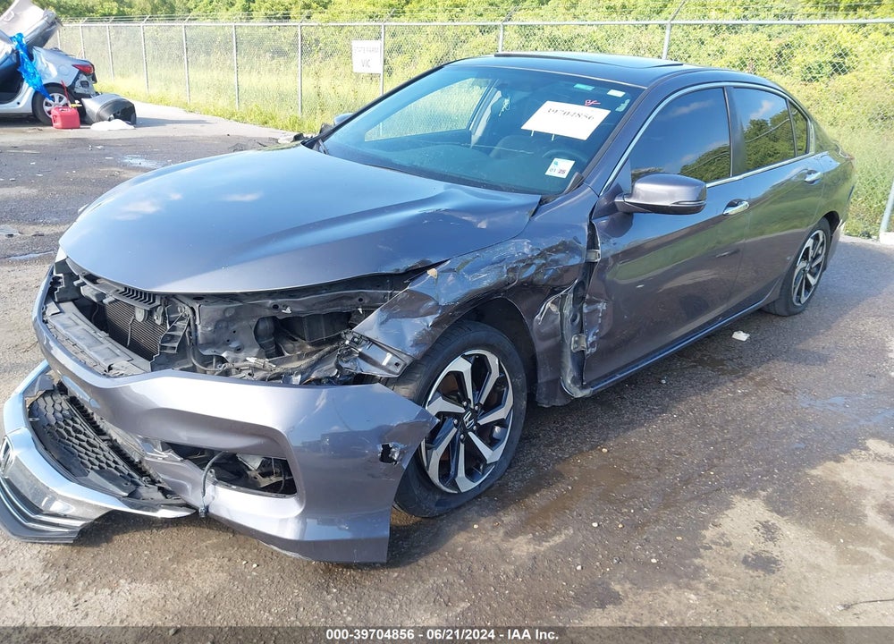 2016 HONDA ACCORD EX VIN: 1HGCR2F76GA215682