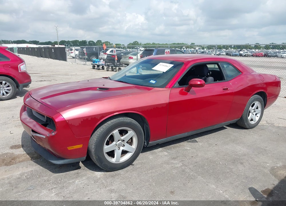 2010 DODGE CHALLENGER SE VIN: 2B3CJ4DVXAH139235