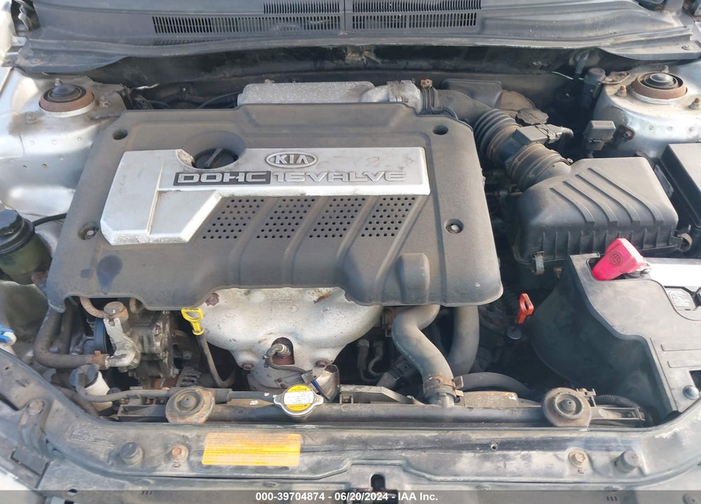 2006 KIA SPECTRA EX/LX/SX VIN: KNAFE121865367826