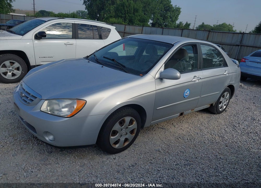 2006 KIA SPECTRA EX/LX/SX VIN: KNAFE121865367826