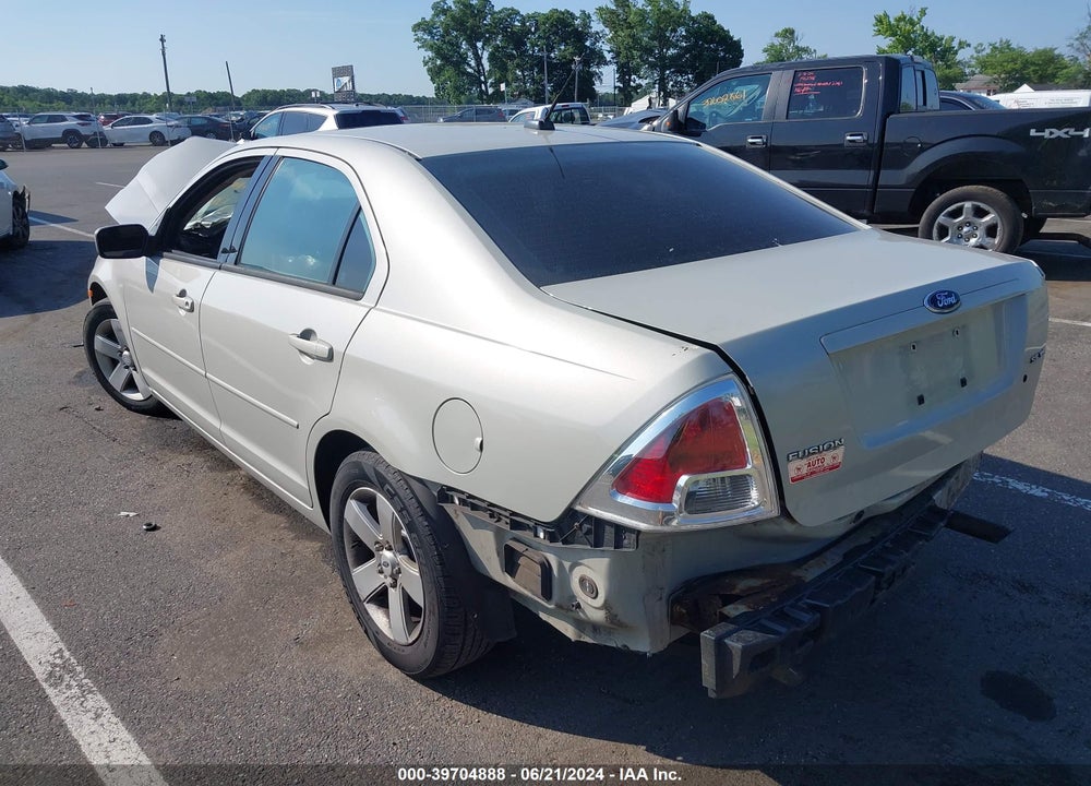 2008 FORD FUSION SE VIN: 3FAHP07188R253646