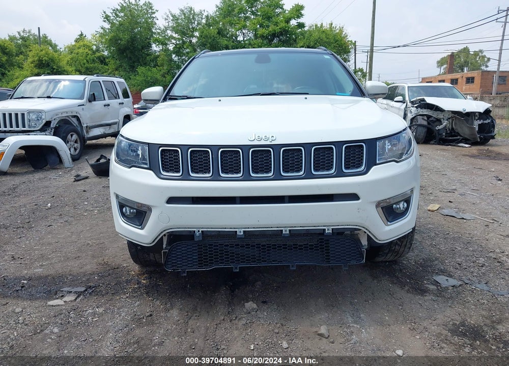 2019 JEEP COMPASS LIMITED 4X4 VIN: 3C4NJDCB7KT840225