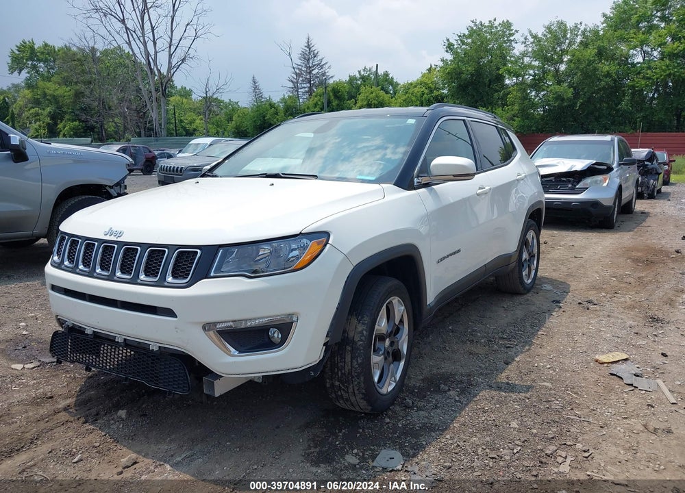 2019 JEEP COMPASS LIMITED 4X4 VIN: 3C4NJDCB7KT840225