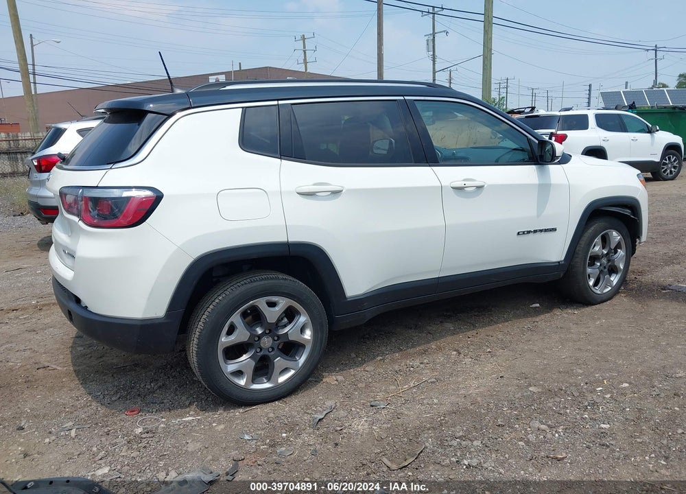 2019 JEEP COMPASS LIMITED 4X4 VIN: 3C4NJDCB7KT840225