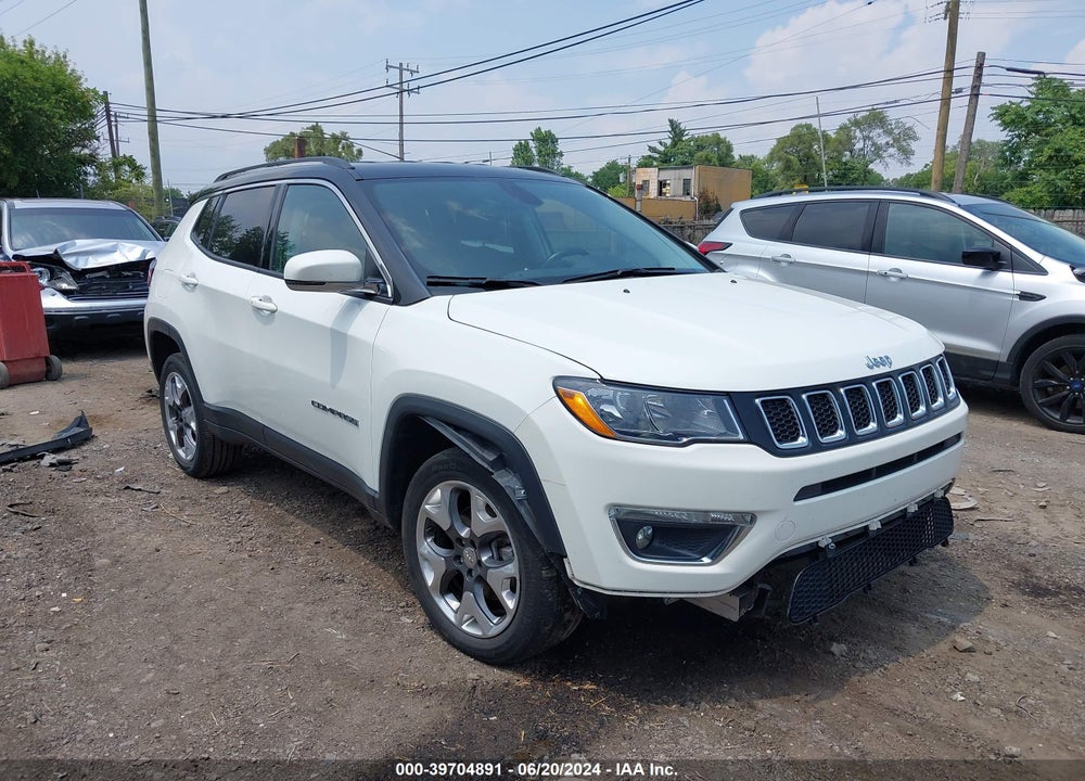 2019 JEEP COMPASS LIMITED 4X4 VIN: 3C4NJDCB7KT840225