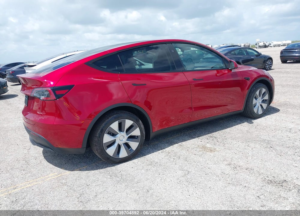 2024 TESLA MODEL Y LONG RANGE DUAL MOTOR ALL-WHEEL DRIVE VIN: 7SAYGDEE1RA263848