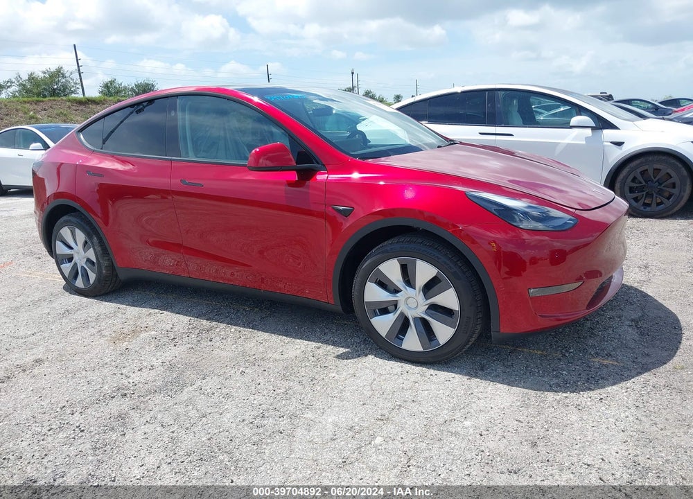 2024 TESLA MODEL Y LONG RANGE DUAL MOTOR ALL-WHEEL DRIVE VIN: 7SAYGDEE1RA263848