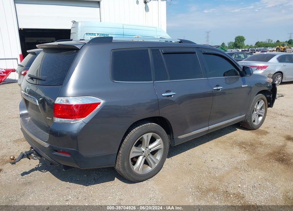 2011 TOYOTA HIGHLANDER LIMITED V6 VIN: 5TDDK3EH1BS090125
