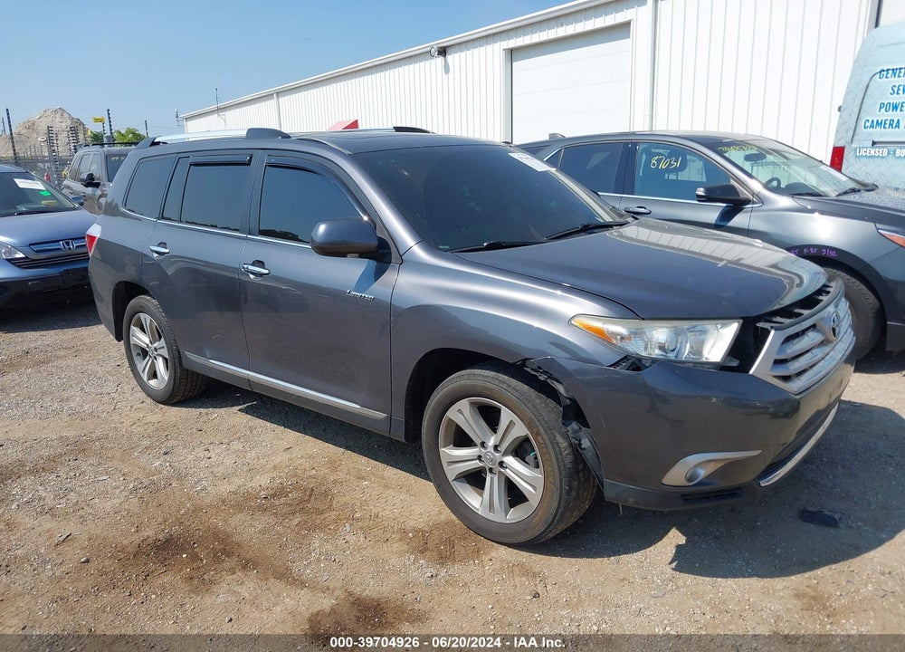 2011 TOYOTA HIGHLANDER LIMITED V6 VIN: 5TDDK3EH1BS090125