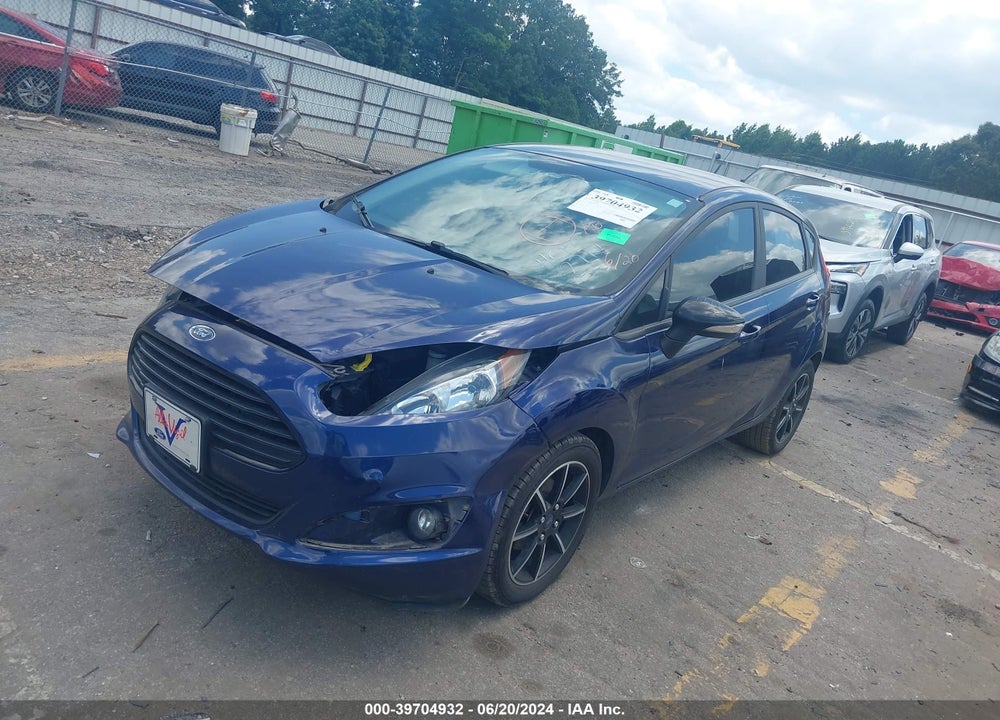 2016 FORD FIESTA SE VIN: 3FADP4EJ5GM182717