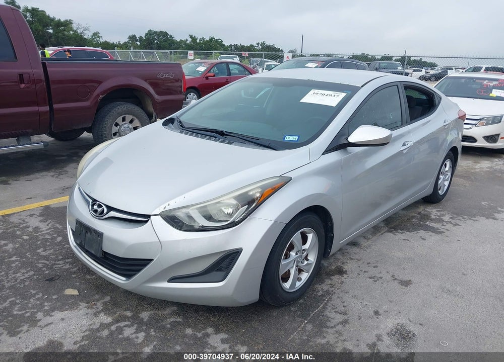 2015 HYUNDAI ELANTRA SE VIN: 5NPDH4AE7FH580077