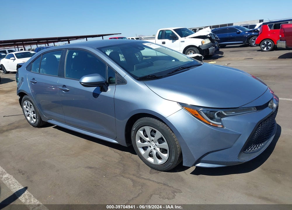2021 TOYOTA COROLLA LE VIN: 5YFEPMAE2MP189670