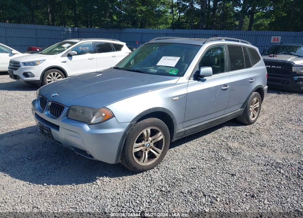 2006 BMW X3 3.0I VIN: WBXPA93406WG82386