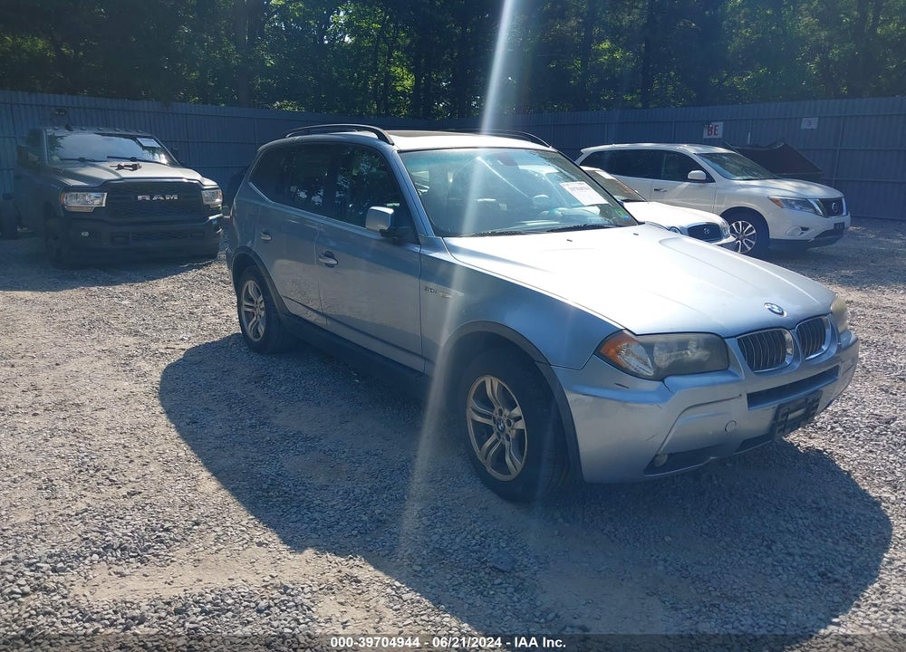 2006 BMW X3 3.0I VIN: WBXPA93406WG82386