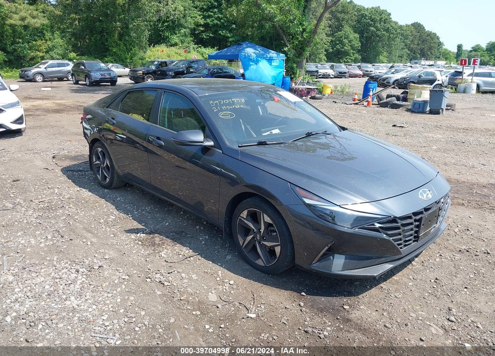 2021 HYUNDAI ELANTRA LIMITED VIN: 5NPLP4AG8MH022459
