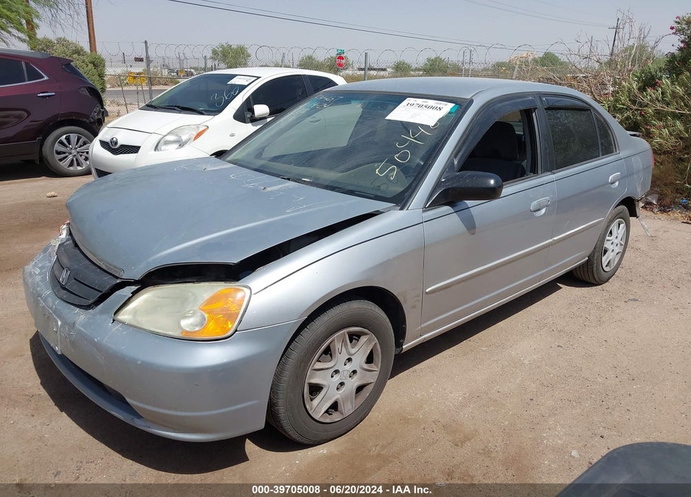 2003 HONDA CIVIC LX VIN: 2HGES16513H504485